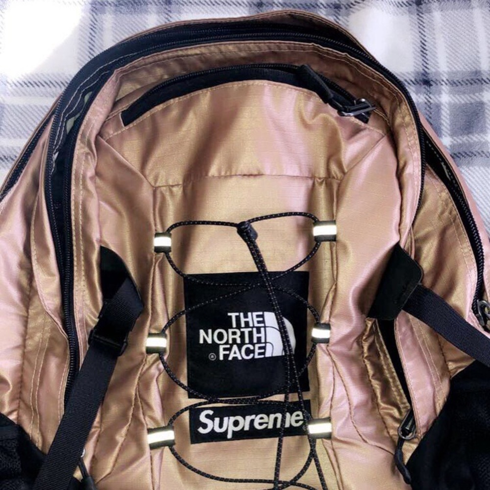 The North Face Supreme Rose Gold Backpack